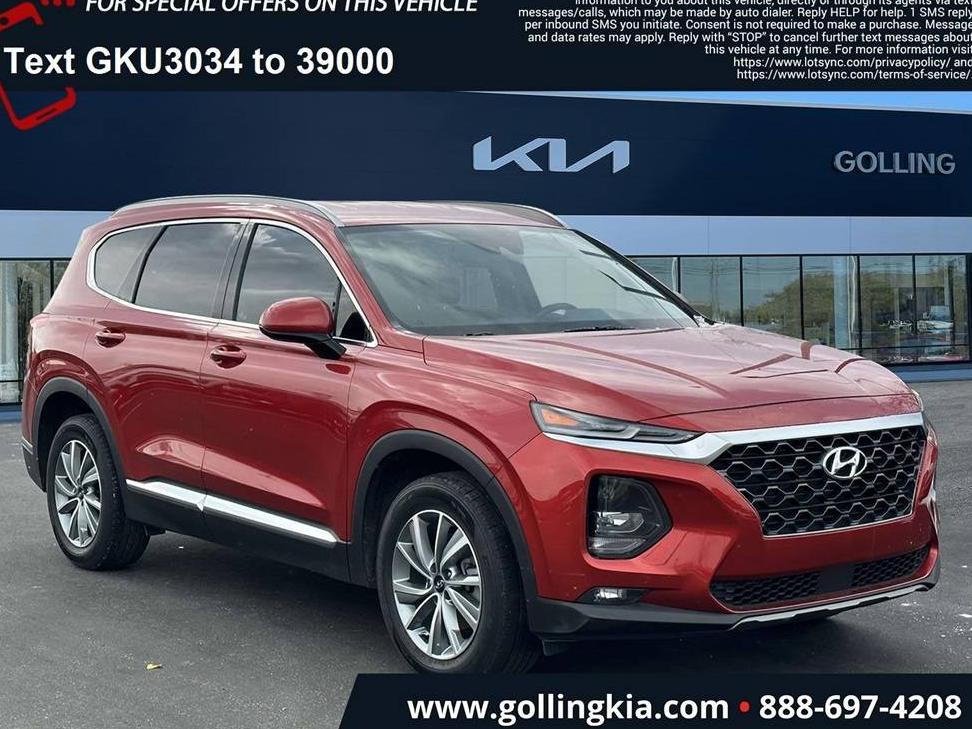 HYUNDAI SANTA FE 2020 5NMS3CAD2LH153034 image